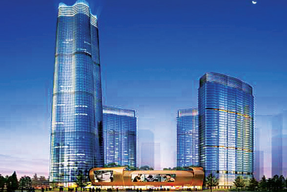 The project of Yiwu World Trade Center